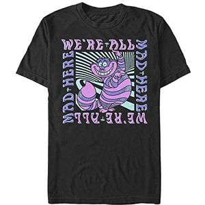 Disney Classics Alice In Wonderland - Mad Here Trip Unisex Crew neck T-Shirt Black S