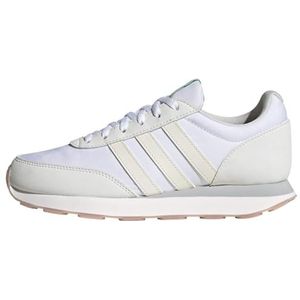 adidas Run 60s 3.0 Lifestyle Running dames hardloopschoenen, ftwr white/chalk white/crystal white, 40 2/3 EU