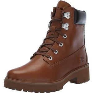 Timberland Carnaby Cool 6in Fashion Boot voor dames, Rust Full Grain, 38.5 EU Breed