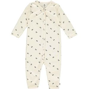 Müsli by Green Cotton Calm pyjama voor baby's en kinderen, kleine meisjes, Buttercream/Night Blue/Spa Green, 80 cm