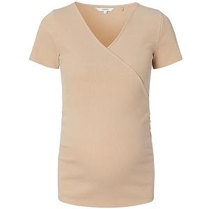 Noppies Sanson Nursing Rib Top Ss T-shirt voor dames, White Pepper, M