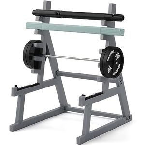 Squat Rack Pen Holder, Squat Rack Office Decor Mini Barbell Rack Pen Holder met Gewichten & Barbells voor Kantoor Gym Decoraties voor Fitness Gewichtheffen Liefhebbers