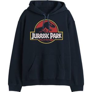 Jurassic Park Hoodie voor heren, Marine., XL