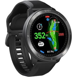 Voice Caddie T11 GPS-golfhorloge, uniseks, volwassenen, zwart, eenheidsmaat