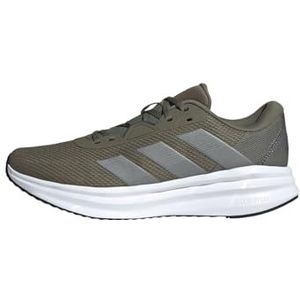 adidas Heren Galaxy 7 Running Non-Football Lage Schoenen, Olive Strata Iron Met Core Zwart, 40 2/3 EU