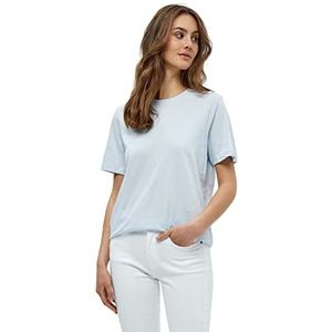 Minus Dames Cathy GOTS T-shirt Ibiza Blauw, XL
