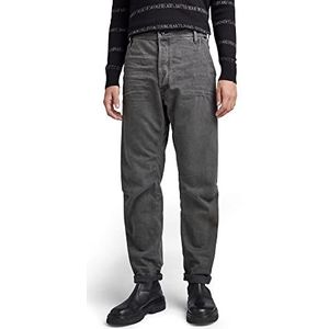 G-STAR RAW Grip 3d Relaxed Tapered Jeans heren, Grijs (Faded Black Ink D182-D358), 26W / 32L