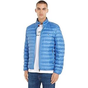 Tommy Hilfiger Heren Packable Recycled Jacket Woven, Iconic Blue, S, Iconisch Blauw, S