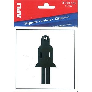 APLI 835 - Sticker voor wasbak voor dames 1 u.