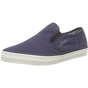 s.Oliver dames 24624 instappers, Blauw Navy 805, 39 EU