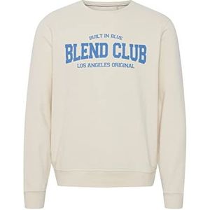 Blend Sweatshirt voor heren, sweatshirt, 120804/Cloud Cream, M, 120804/Cloud Cream, M