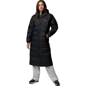 Columbia - Pike Lake III - Gewatteerde Jas - Zwart - Lange Lengte