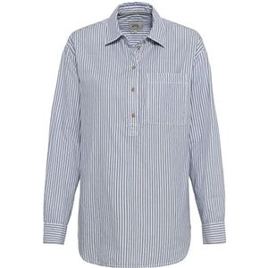 Camel Active Womenswear Dames 309757/1S68 blouse, blauw, XS, blauw, XS