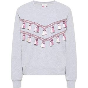 aleva Dames sweatshirt 21325333-AL04, grijs melange, S, grijs melange, S