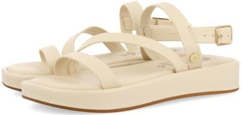 GIOSEPPO - Coulee - Platte Sandalen - Off-white - Leer