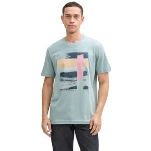 TOM TAILOR T-shirt voor heren, 28129 - Light Ice Blue, XL