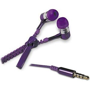 METRONIC 471001 oordopjes rits met micro. Violet