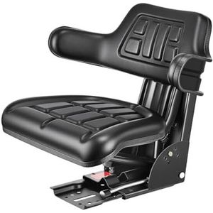 VEVOR Heftruckstoel Tractorstoel Tractorstoel Heftruckstoel 61x51cm