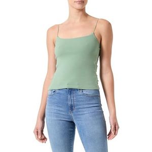 VERO MODA Vmcam Short Singlet JRS Noos Top voor dames, Hedge Green, S