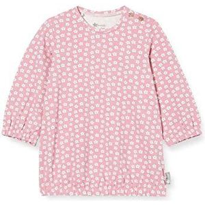 Sterntaler Meisjesshirt met lange mouwen en elastische manchetten en bloemenpatroon, lichtlila, 56 cm
