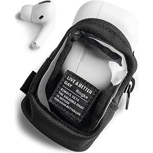 Ringke Mini Pouch Block Case Compatibel met AirPods 1 & 2, AirPods 3, AirPods Pro, Galaxy Buds - Clear Transparant