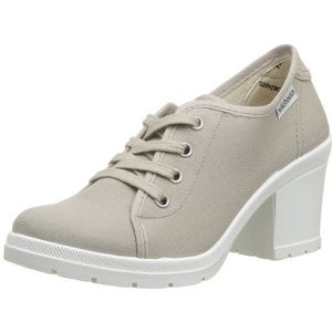 victoria Blucher Lona Tacon Sneakers voor dames, Beige, 36 EU