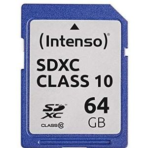 Intenso SDXC 64GB Class 10 geheugenkaart
