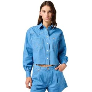 Cut Off Shirt, Cotton Candy Blue, L