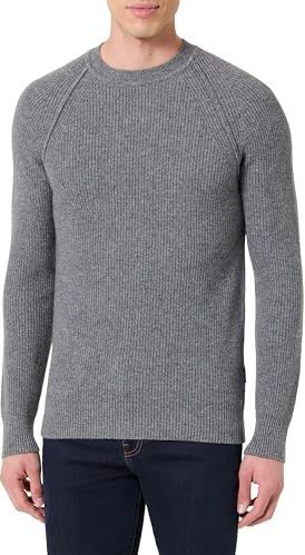 REPLAY - Pull à col rond - Iron Melange M08 - Grijs