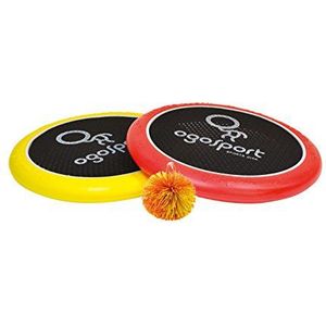 Schildkröt 970117 Funsports Softdisc Ogo Sport Set, rood, geel, ⌀ 29 cm