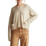 UNITED COLORS OF BENETTON - Trui - Ecru - Knitwear - Losse Pasvorm