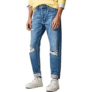 Pepe Jeans callen crop heren broek, blauw (denim-rf7), 31W