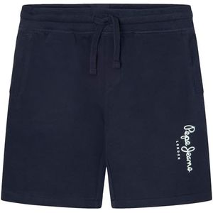 Pepe Jeans New Eddie Shorts voor jongens, blauw (Dulwich Blue), 12 jaar, blauw (Dulwich Blue), 12 Jaren