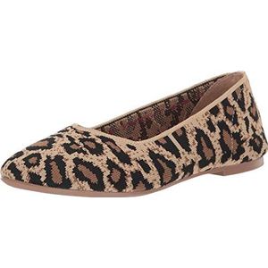 Skechers Cleo-Claw-Sommige ballerina's met gesloten teen, natuurlijk, 39.5 EU