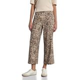 Street One Studio Dames Leo-look broek in Bruin, in size: 32