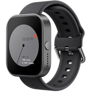 CMF by Nothing Watch Pro Smartwatch met 1.96 AMOLED display, Fitness Tracker, ingebouwd GPS met meerdere systemen, Bluetooth aanroepen met AI Noise Reduction gebruik tot 13 dagen - Donkergrijs