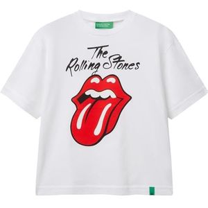 United Colors of Benetton T-shirt, Wit, 160