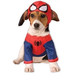 Rubie's heren Rubie's Marvel Universe Spider-Man kostuum, klein huisdier kostuum, veelkleurig, S UK