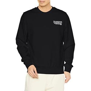 Diesel - Regular Fit - Sweatshirt - Zwart - Katoen/Polyester