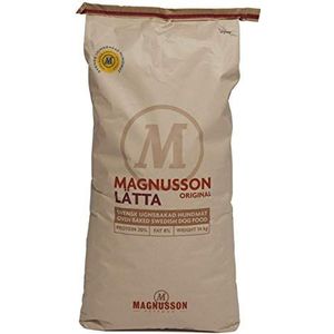 Magnusson Lätta (1 x 14 kg), energiearm droogvoer voor honden van alle rassen, complete voeding, voor het behoud van het optimale gewicht, ovengebakken