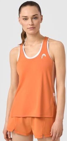 HEAD Spirit tanktop dames, Campfire oranje