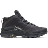 Merrell MOAB Speed Mid GTX, wandelschoenen voor dames, zwart/asfalt, maat 36