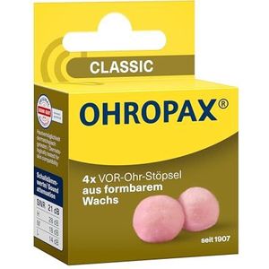 OHROPAX - Bouchons d'oreilles classiques - Gehoorbescherming - Comfortabel - SNR 21 dB