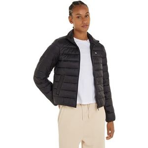 Tommy Jeans Tjw gewatteerde gewatteerde gewatteerde jassen voor dames, Zwart, XXS