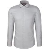 Seidensticker - Businessoverhemd - Groen - Slim 1/1 Kent Kraag Structuur