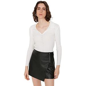 Trendyol Acryl Trui - Ecru - Regular M Ecru, Ecru, M