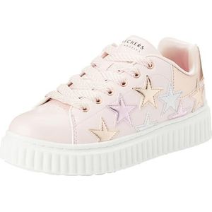 Skechers Street Girls, lichtroze synthetisch/Multi Trim, 39 EU, Lichtroze, synthetisch, meerkleurige rand, 39 EU