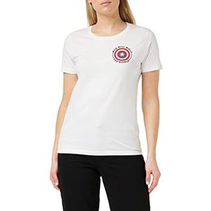 Cotton Division T-shirt voor dames, Wit, M