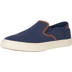 TOMS Heren Baja Sneaker, Cadet Blue Heritage Canvas/Synthetische Nubuck Trim, 6.5 UK, Cadet Blue Heritage Canvas Synthetische Nubuck Trim, 40 EU