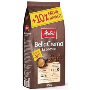 Melitta Koffiebonen, 100% Arabica, Krachtige Kruidige Smaak, Dikte 4-5 1.1 Kg (1er Pack)